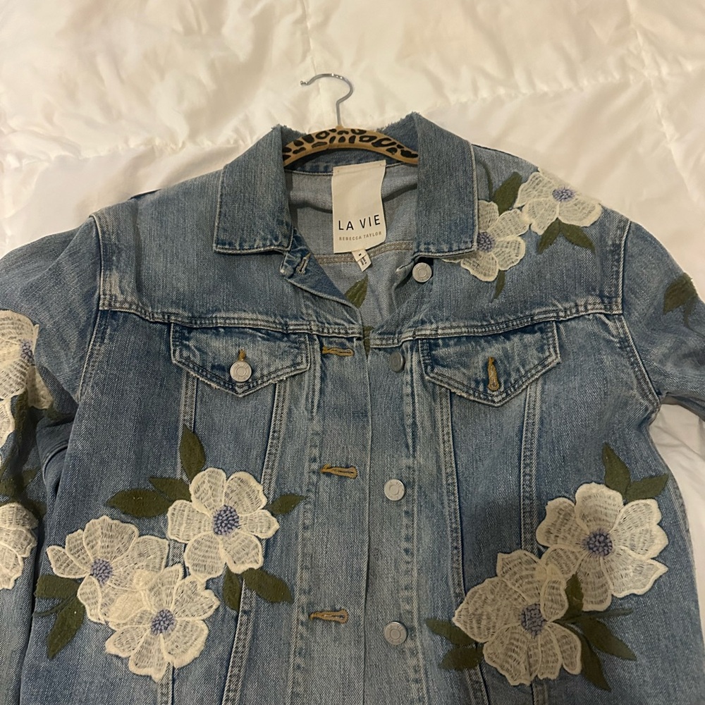 Rebecca Taylor Blue Denim Jacket